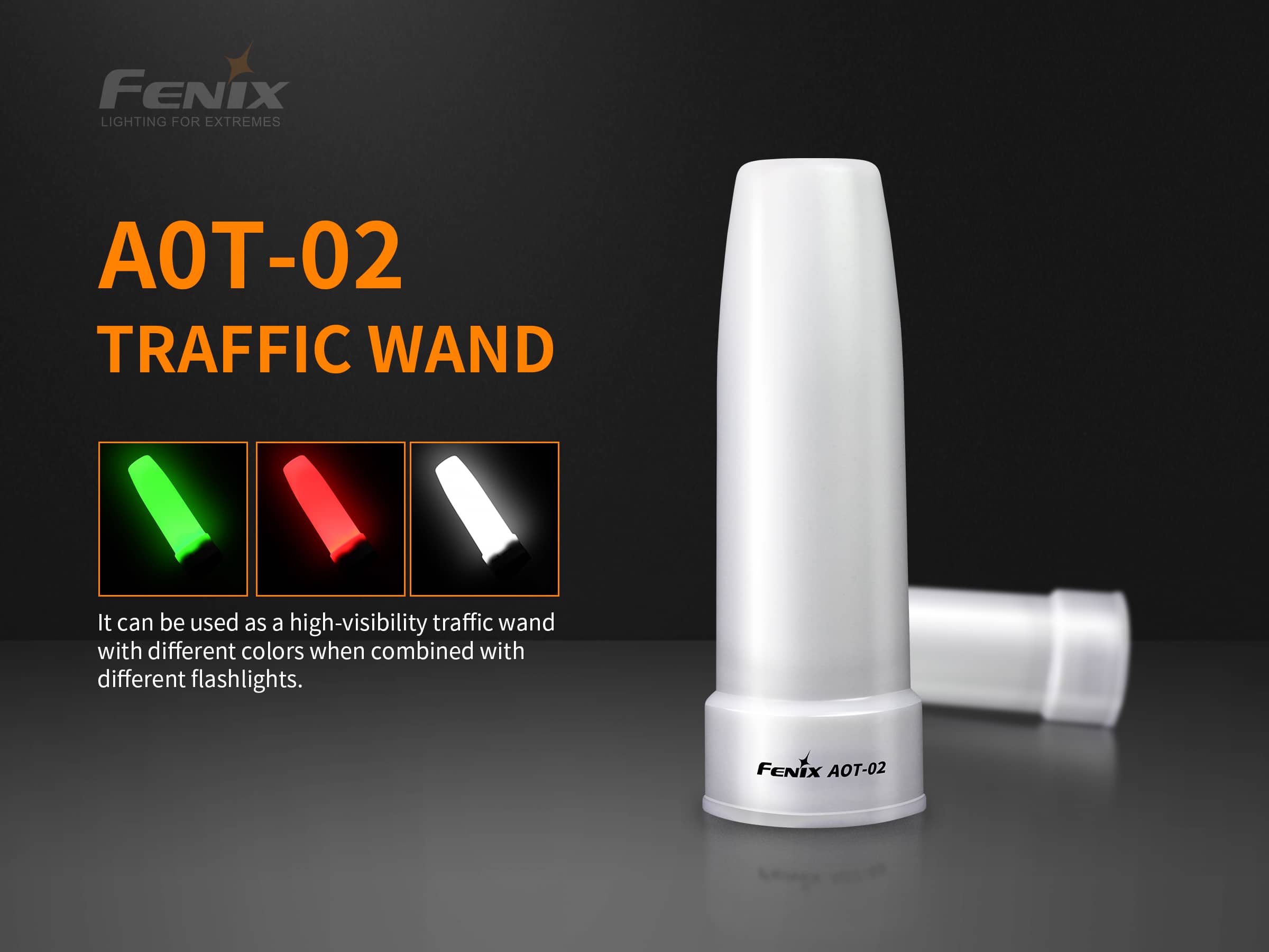 Fenix AOT-01 cône de circulation série TK35 – Revendeur Officiel Lampes  FENIX depuis 2008